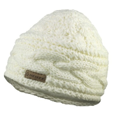 SCOTT CZAPKA DE INVIERNO DAMSKA BEANIE MTN 60 BLANCO  