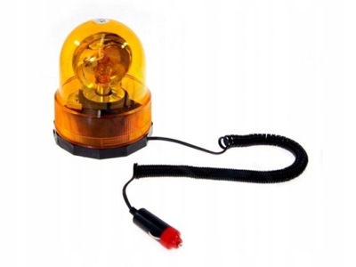 Лампа kogut попереджувальний помаранчевий 24v фото №1