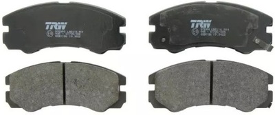 Trw тормозные колодки тормозные перед gdb1186 фото №1