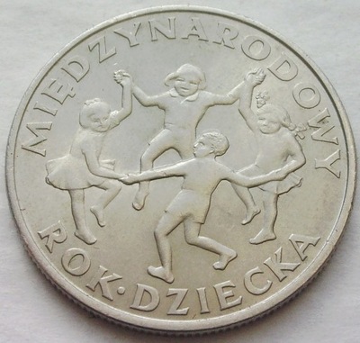 POLSKA - PRL : 20 złotych 1979 - MIĘDZYNARODOWY ROK DZIECKA