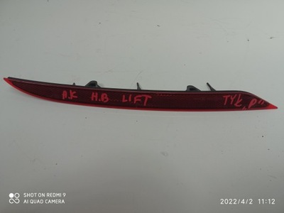 Opel astra k lift hb відбивач бампера задня правий фото №1