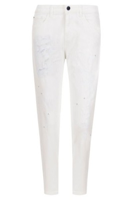Jeansy ARMANI Jeans J10 Slim Fit white r. 29
