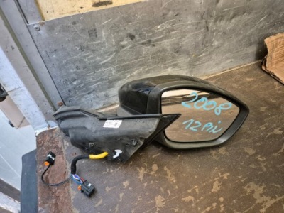 Дзеркало peugeot 2008 праве 12pin оригінал стан фото №1