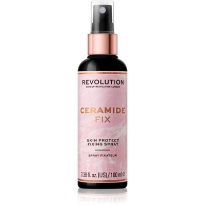 Makeup Revolution Ceramide Fix spray utrwalający makijaż 100 ml Fixer
