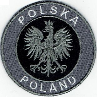 Godło RP POLSKA POLAND Naszywka 729R