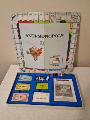 ANTI-MONOPOLY - GRA PLANSZOWA !!!!!