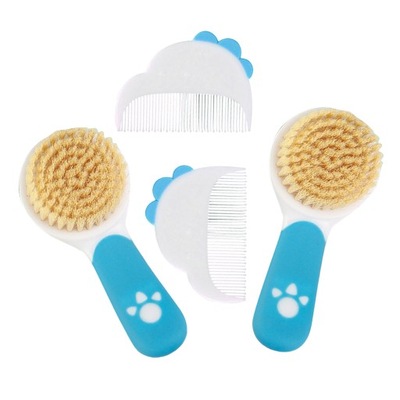 ZESTAW DO PIELĘGNACJI WŁOSÓW DLA NIEMOWLĄT SZCZOTKA DO