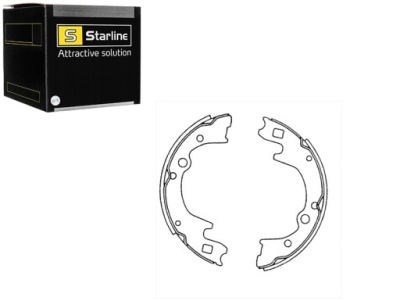 Гальмівні колодки гальмівні набір hyundai mazda комплект  starline фото №1