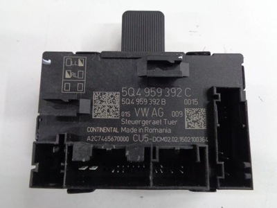 Octavia iii golf vii блок управления модуль дверь фото №1