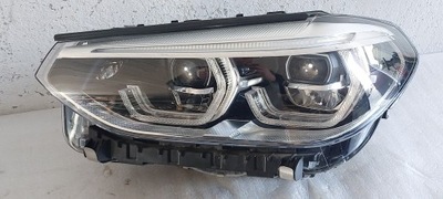 Bmw ix3 g01 g02 лампа левая перед адаптивный led фото №1