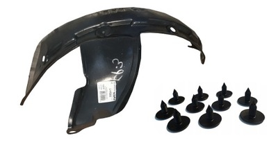 Renault kangoo 98- подкрылок передние lh c задняя фото №1