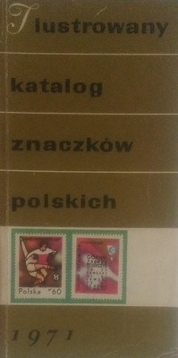 Ilustrowany katalog znaczków polskich 1971 r. SPK