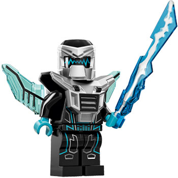 LEGO minifigurki Minifigures 71011 seria 15 laserowy mech BEZ CIĘĆ