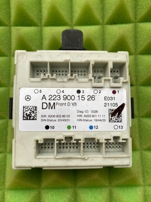 2239001526 mercedes s модуль дверь фото №1