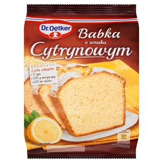 Babka Dr. Oetker Babka o smaku cytrynowym 375 g Dr. Oetker cytrynowy