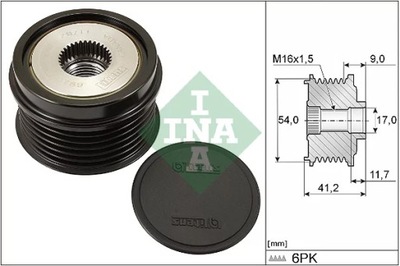 INA 535019210 EMBRAGUE ALT.  