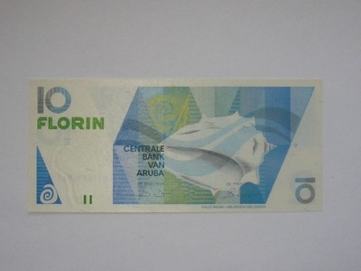 Aruba Banknot 10 Florin 1990 UNC P-7
