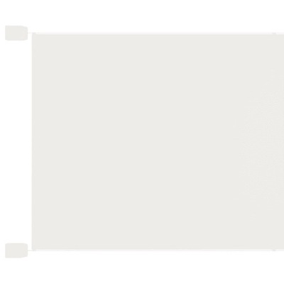 Markiza pionowa, biała, 140x800 cm, tkanina Oxfor