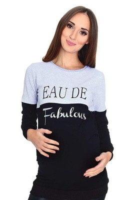 Bluza ciążowa i do karmienia Fabulous melanż 4