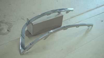 Mokka b 2 ii 21- рамка молдинг лампы левая хром фото №1