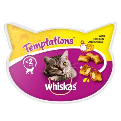 Smakołyki Whiskas dla kota 60g kurczak ser