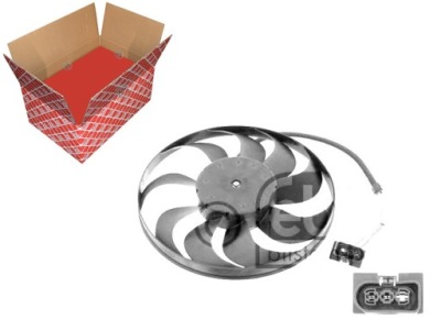 Вентилятор радіатора seat cordoba ibiza iii skoda фото №1