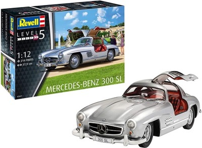 Mercedes-Benz 300 SL - Revell Plastikowy model do sklejania 07657 1:12