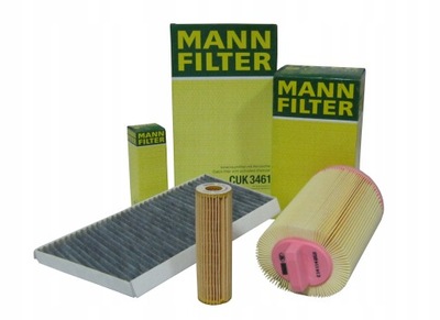 MERCEDES CLK W209 02- 200 KOMPRESSOR FILTERS SET  