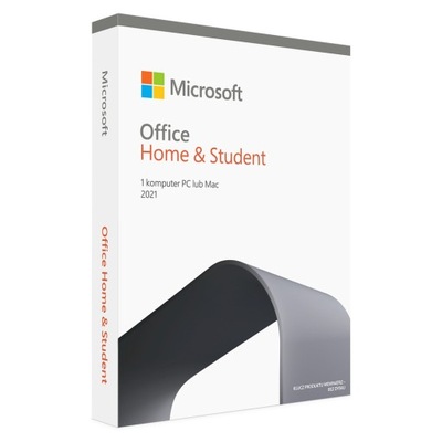 Microsoft Office Home and Student 2021 PL BOX ORG