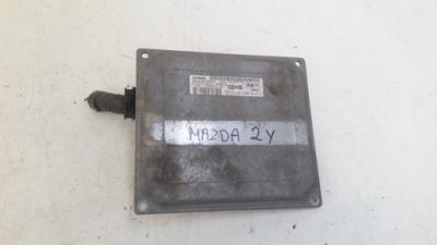 Бортовий комп'ютер двигуна 4s6112a650sb mazda 2 dy фото №1