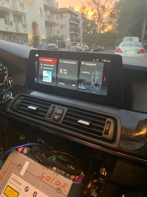 НАВІГАЦІЯ NBT EVO BMW F10 F11 DOPOSAŻENIE CARPLAY DOTYK ЕКРАН G30