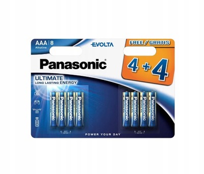 Bateria alkaliczna PANASONIC LR3 ULTIMATE EVOLTA AAA R3