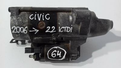 Стартер honda civic viii 2.2 i-cdti mhg025 фото №1