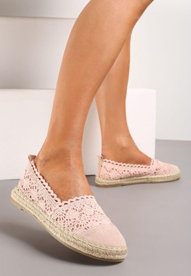 Born2Be Różowe Espadryle damskie 37 Ekozamsz
