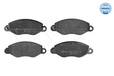 КОЛОДКИ ТОРМОЗНЫЕ FORD ПЕРЕД TRANSIT 00-06 Z ДАТЧИКОМ 0252343418/W