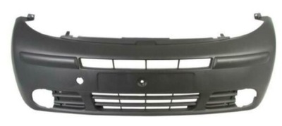 Trafic 01-06 бампер перед передний с отверстиями фото №1