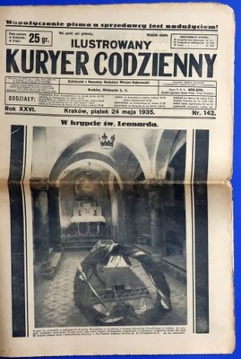 IKC 24 maja 1935 - W krypcie św. Leonarda (Piłsudski pogrzeb)