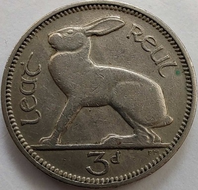 0281 - Irlandia 3 pensy, 1961