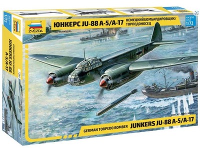 Zvezda 7284 1/72 Junkers Ju-88 A-5/A-7