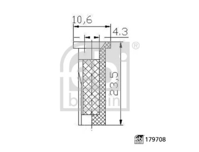 FEBI BILSTEIN FILTRO MOCZNIKOWY (ADBLUE) FE179708  