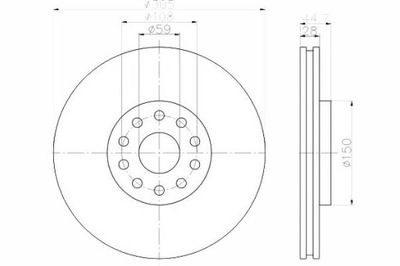 ДИСКИ ТОРМОЗНЫЕ ТОРМОЗНЫЕ 2 ШТУКИ LANCIA ПЕРЕД THESIS TEXTAR