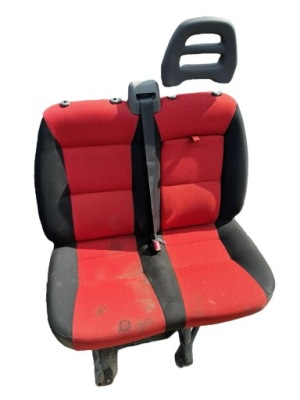 Сидіння заднє сидіння ducato boxer jumper 11-18 червоний lift фото №1