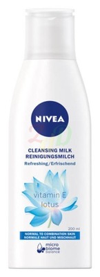 NIVEA mleczko oczyszczajace do twarzy 200 ml