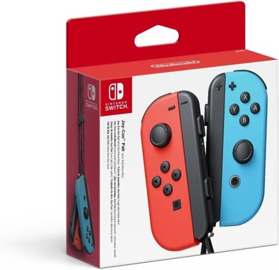 Kontroler Nintendo Switch Joy-Con Pair, kolor Neon Red/Neon Blue