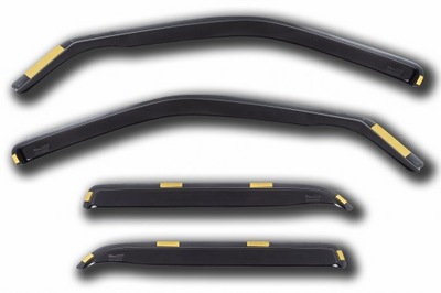 SIDE-WINDOW DEFLECTORS HEKO SUZUKI IGNIS 5D 2000-2008  