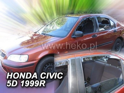 DEFLECTORES VENTANAS HONDA CIVIC VI 1995-2000 TZW.ANGIELKA  