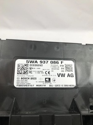 Модуль комфорту seat leon iv kl 20- 5wa937086f фото №1