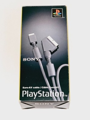 ORYGINALNY KABEL RGB SONY SCPH-1050 PS1 BOX PUDEŁKO !!!