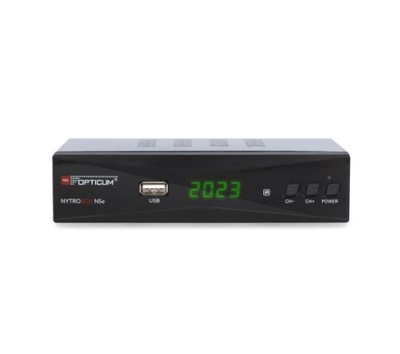 TUNER DEKODER DVB-T2 OPTICUM NYTROBOX NSe H.265