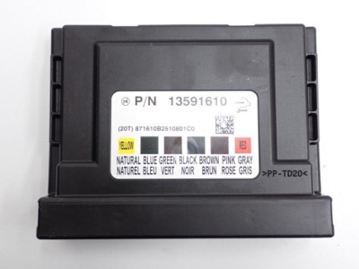 Модуль блок управления bsi 13591610 opel astra iv j 15r фото №1